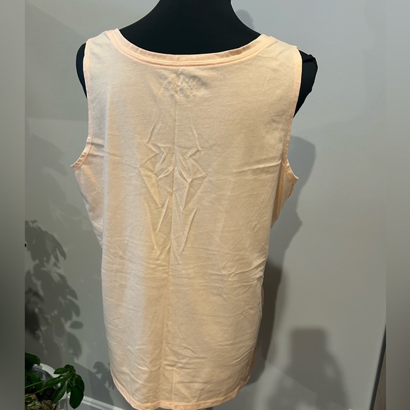 NWOT Eddie Bauer tank top, size XL apricot color. Beautiful. - Picture 3 of 5